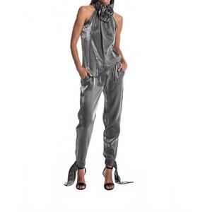 NEW JULIAN CHANG karla pant in gray iris